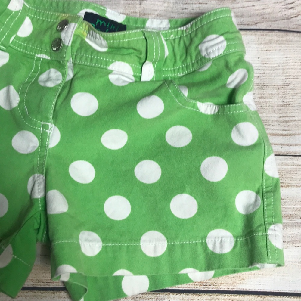 Mini Boden | girls shorts size 7/8 polka dot heart - Picture 5 of 12